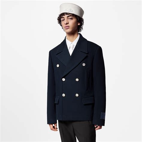 louis vuitton peacoat|Cotton.